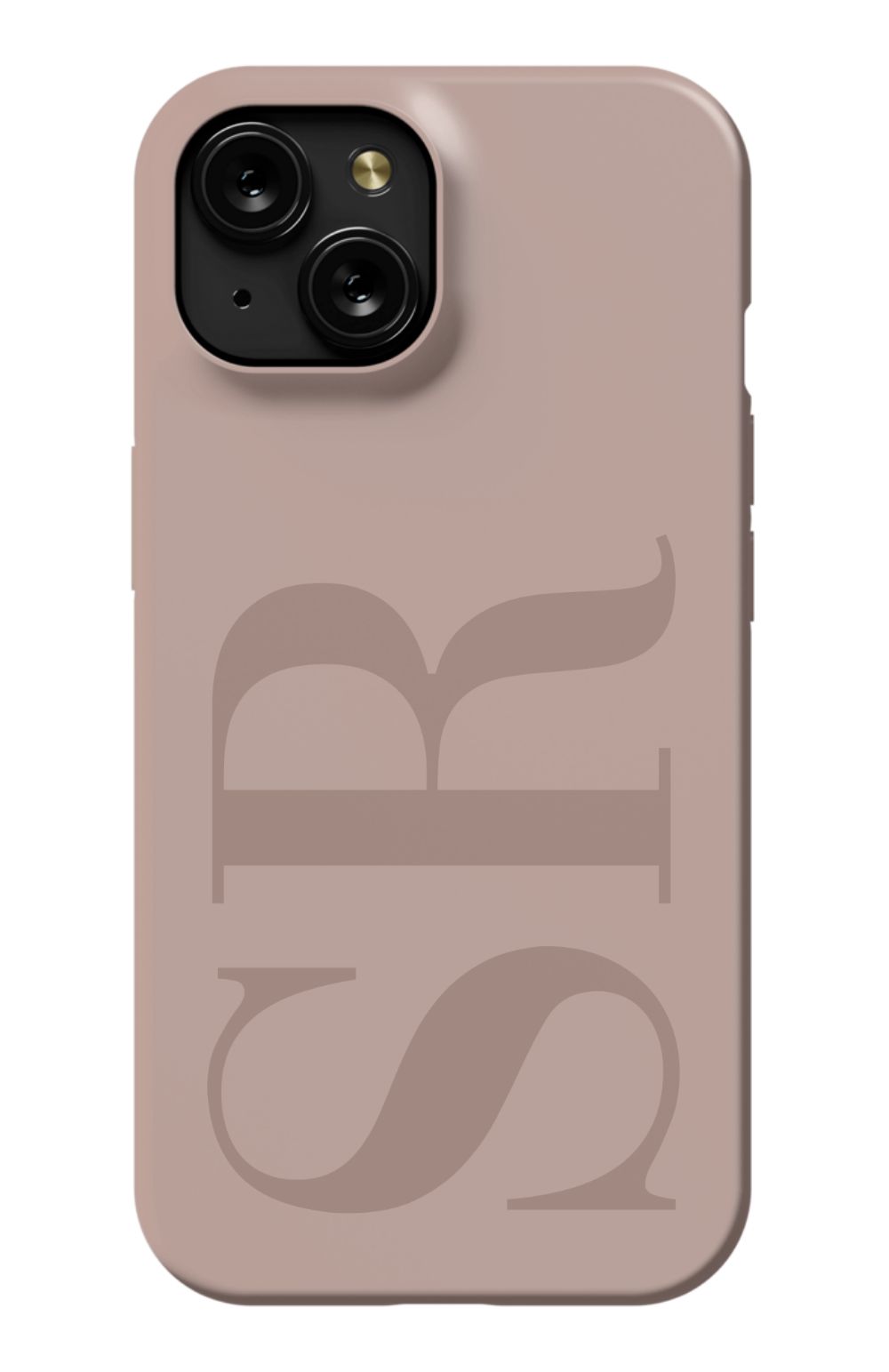Custom Initials Personalized Nude Phone Case