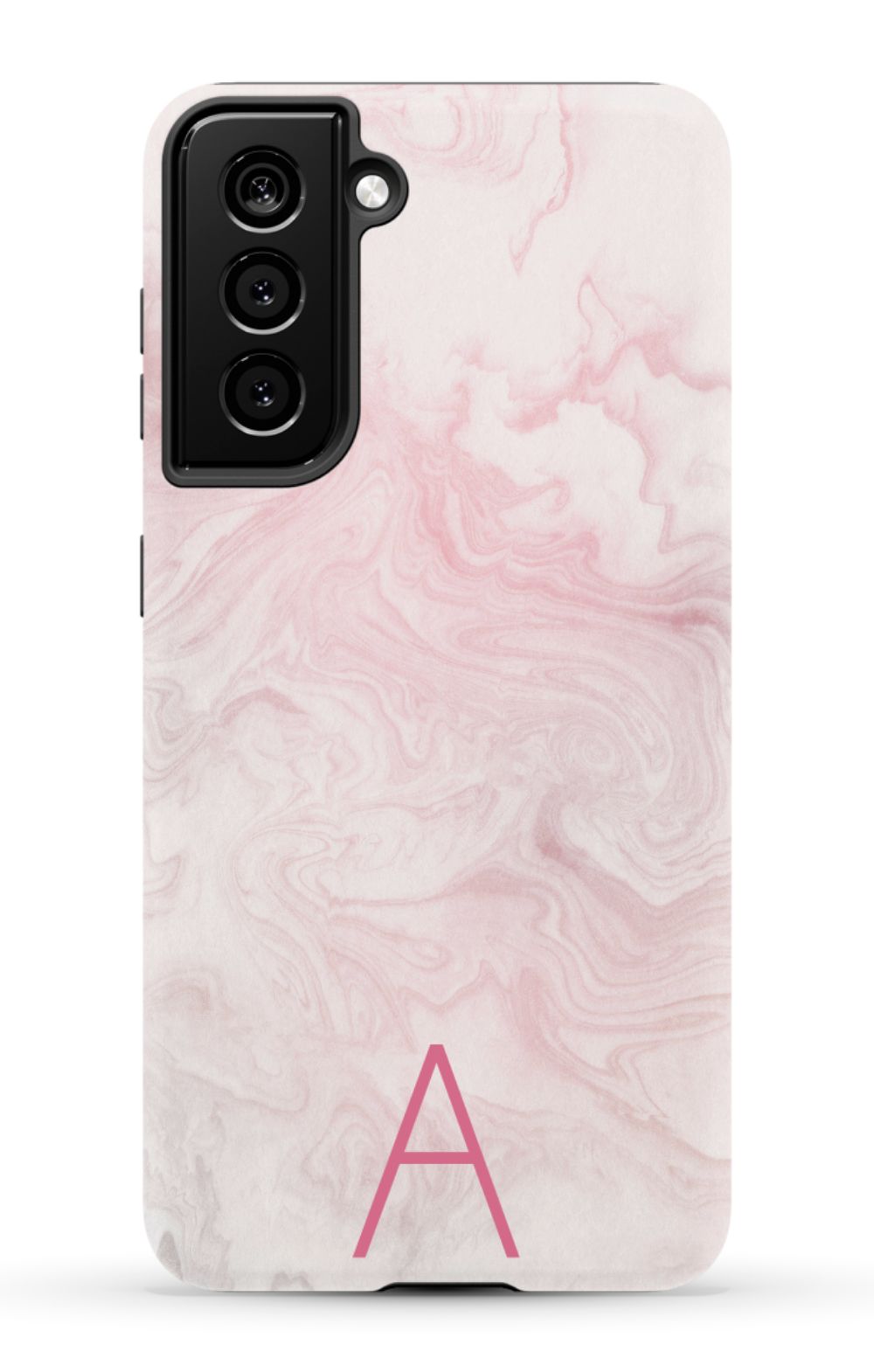 Pink Waves Monogram Phone Case
