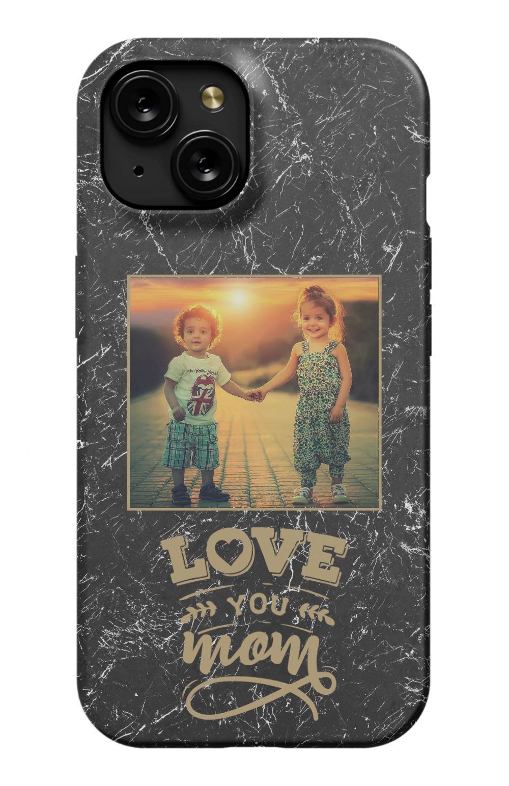 Love You Mom Photo Phone Case