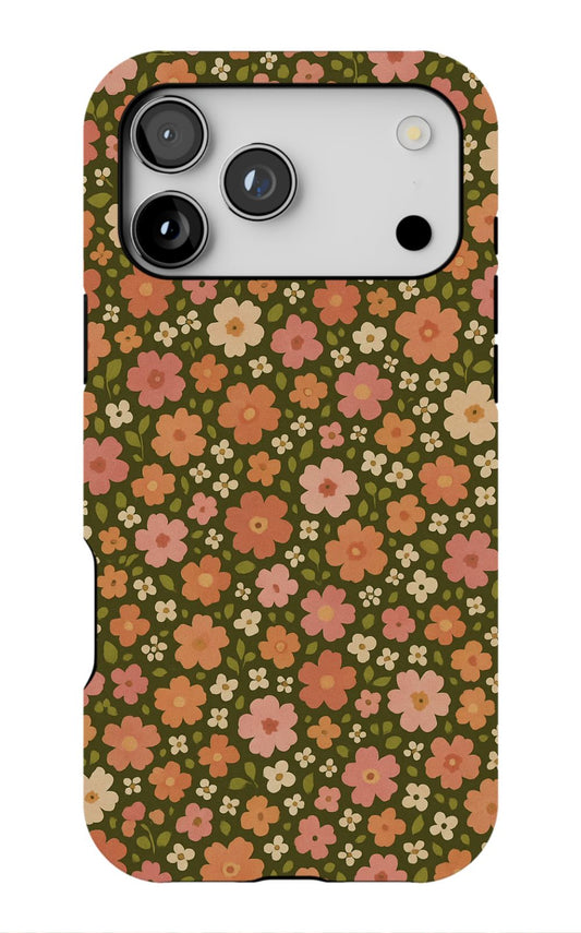 Aesthetic Retro Floral Phone Case