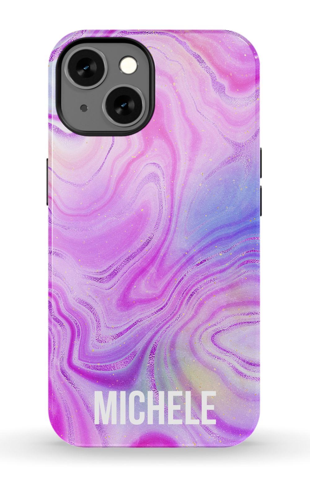 Personalized Pink Neon Emerald Phone Case