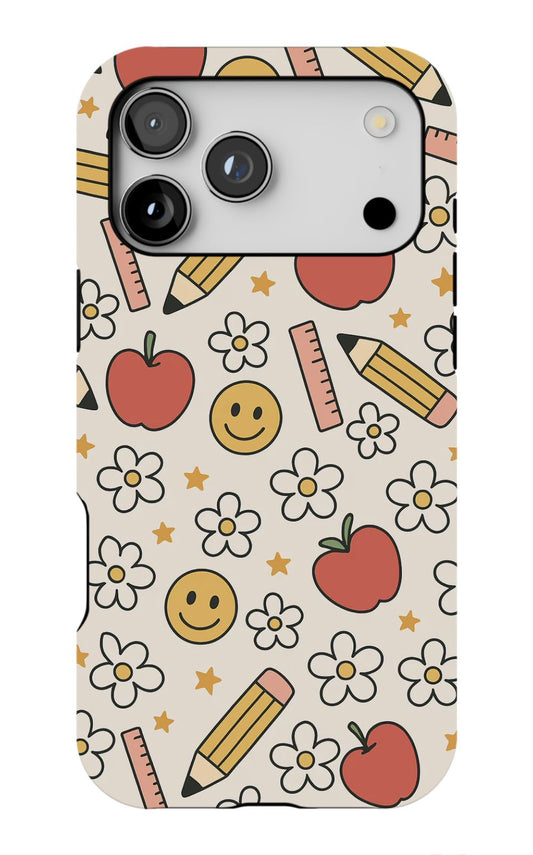 Playful School Doodle Phone Case