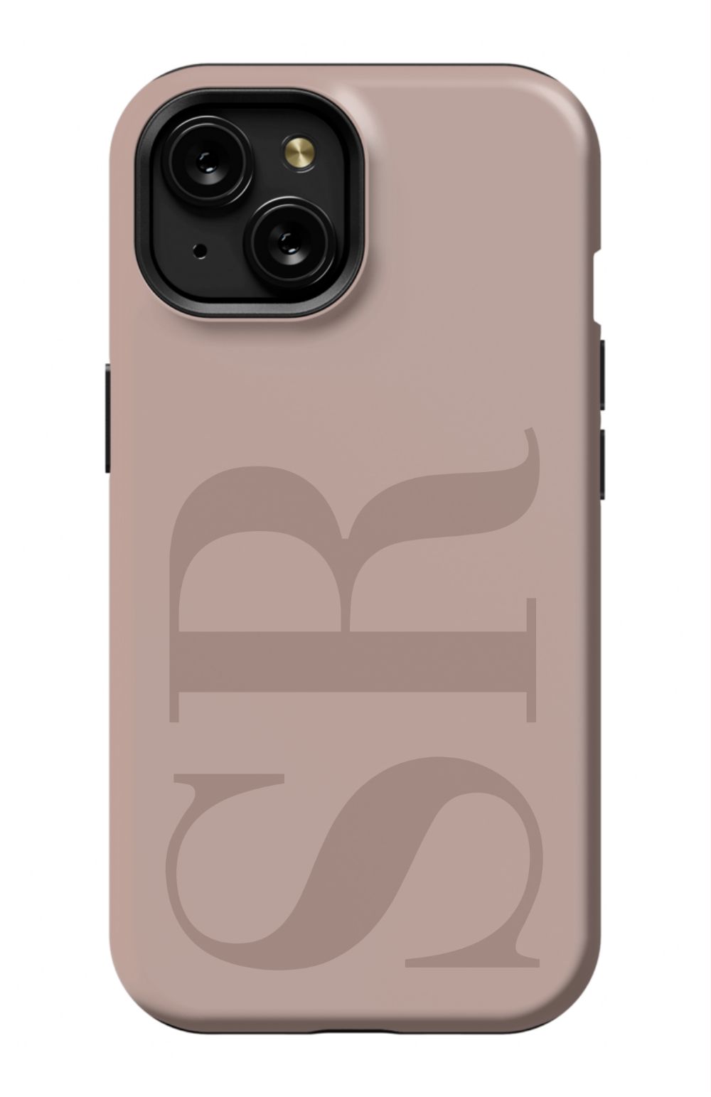 Custom Initials Personalized Nude Phone Case