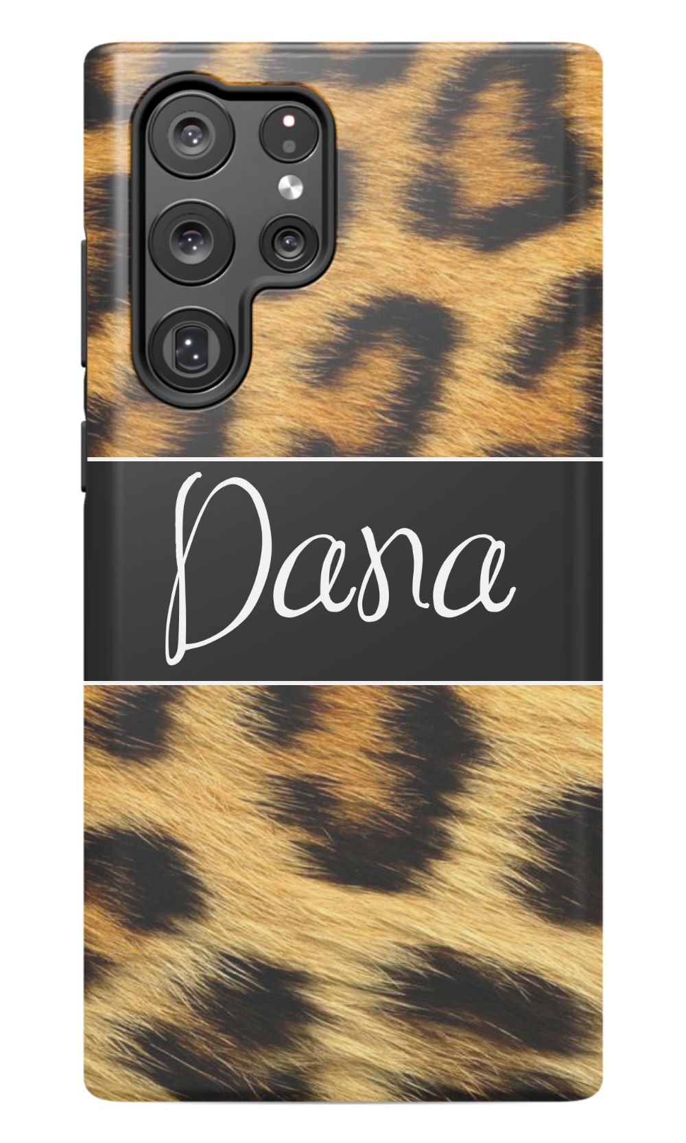 Personalized Leopard Fur Phone Case