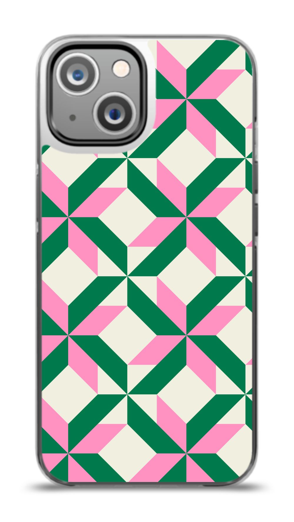 Geometric Blossom Phone Case