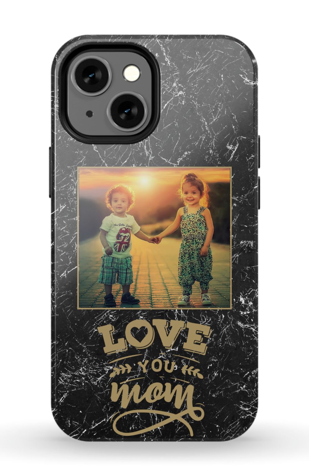 Love You Mom Photo Phone Case