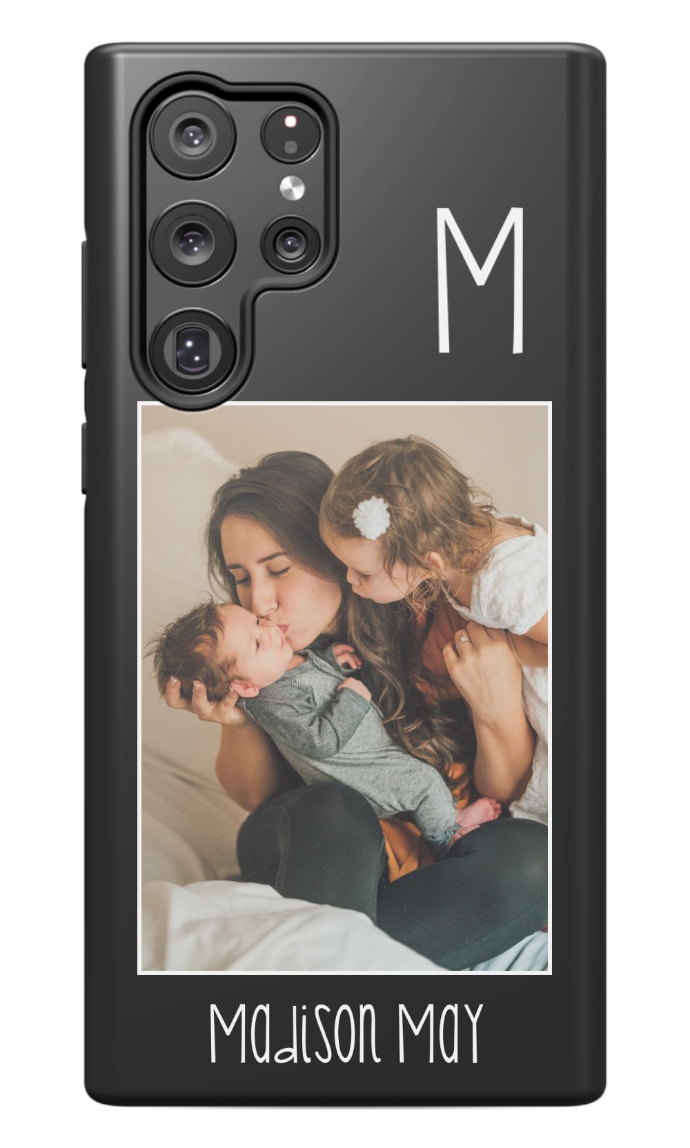 Personalized Photo with Initial Phone Case