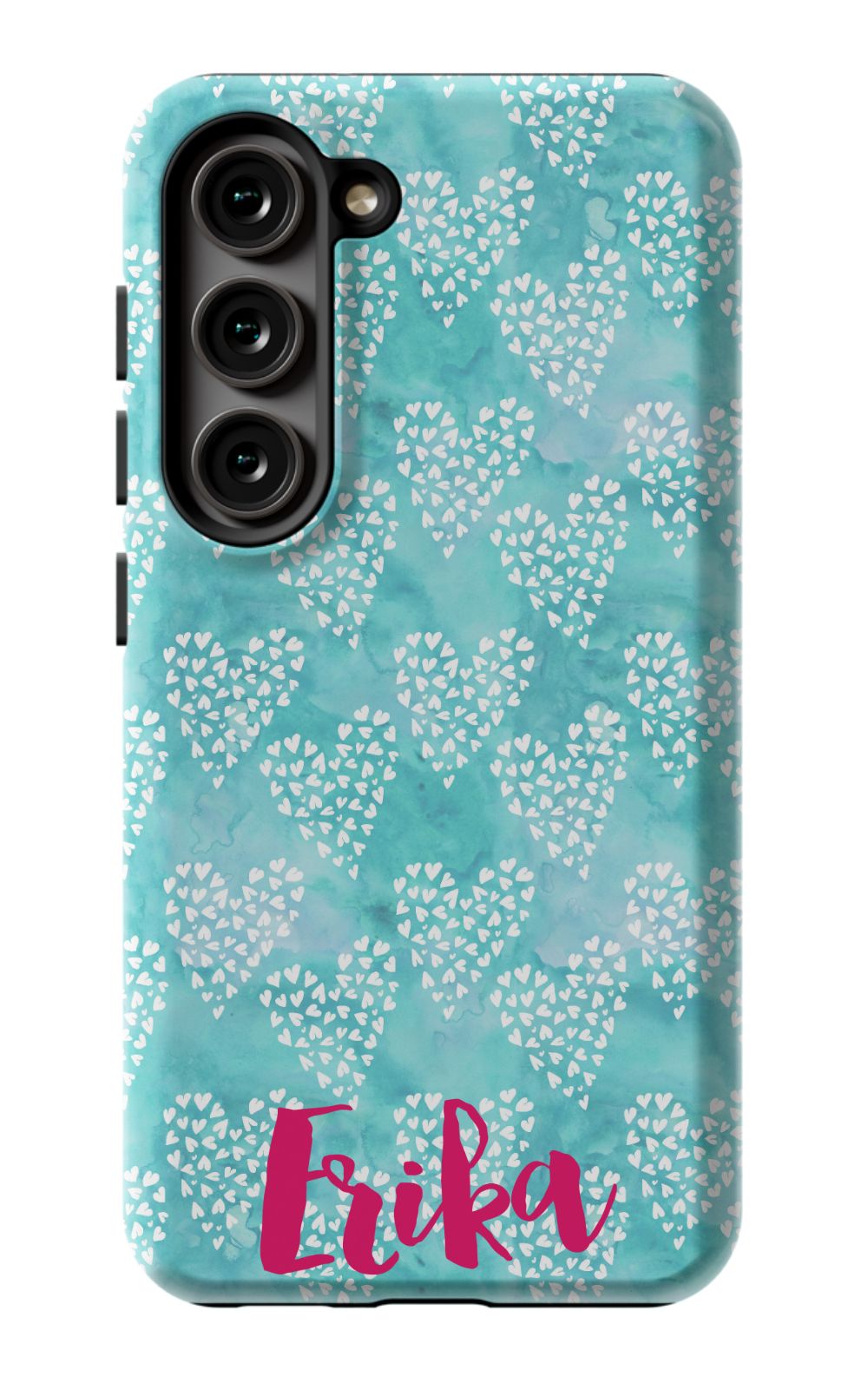 Personalized Hearts Phone Case
