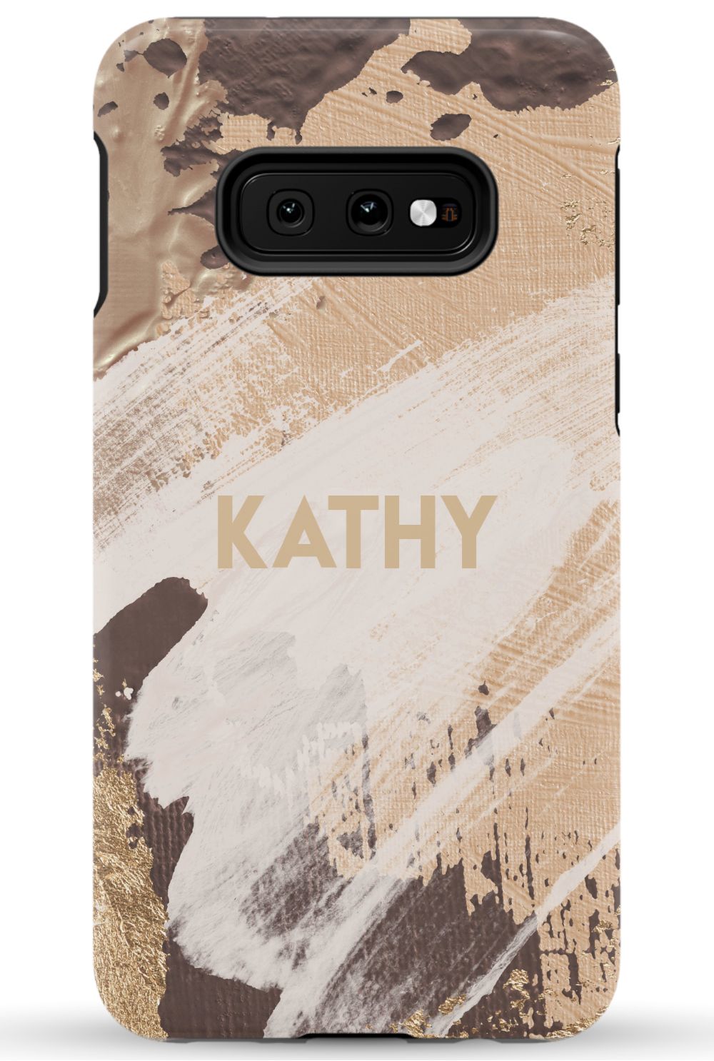 Personalized Beige Paint Phone Case