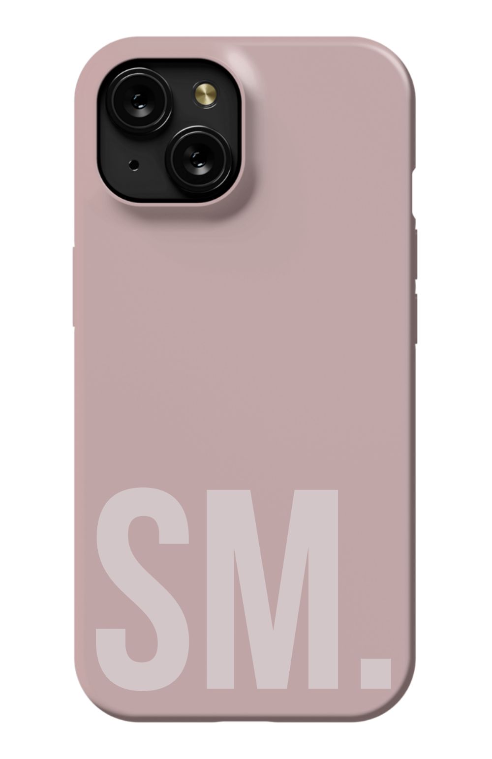 Nude Pink Personalized Monogram Phone Case