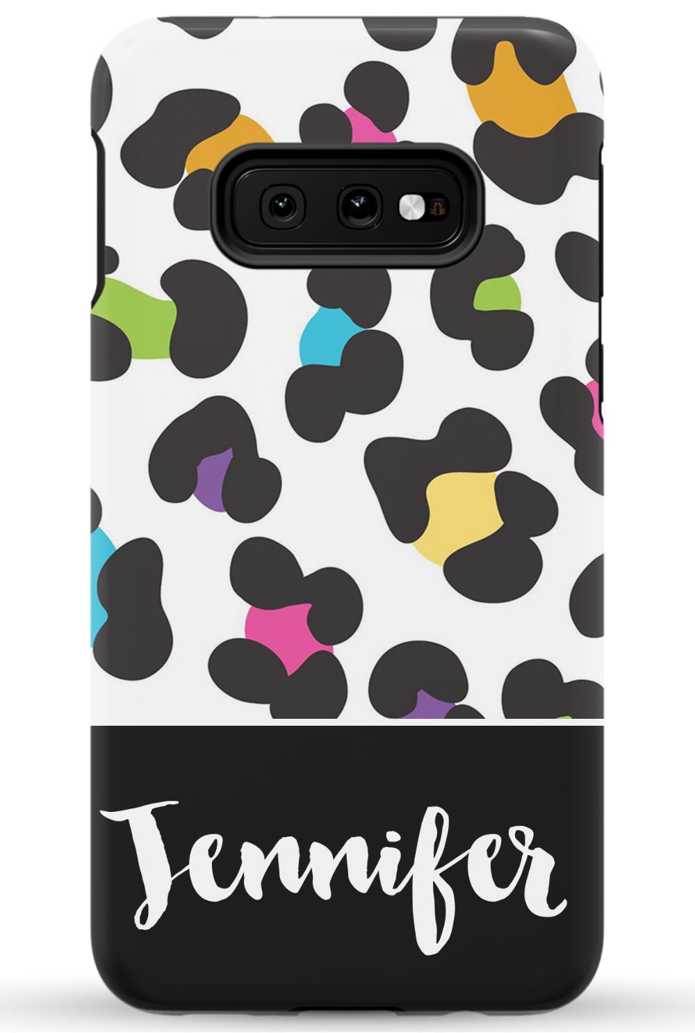 Personalized Colorful Leopard Phone Case