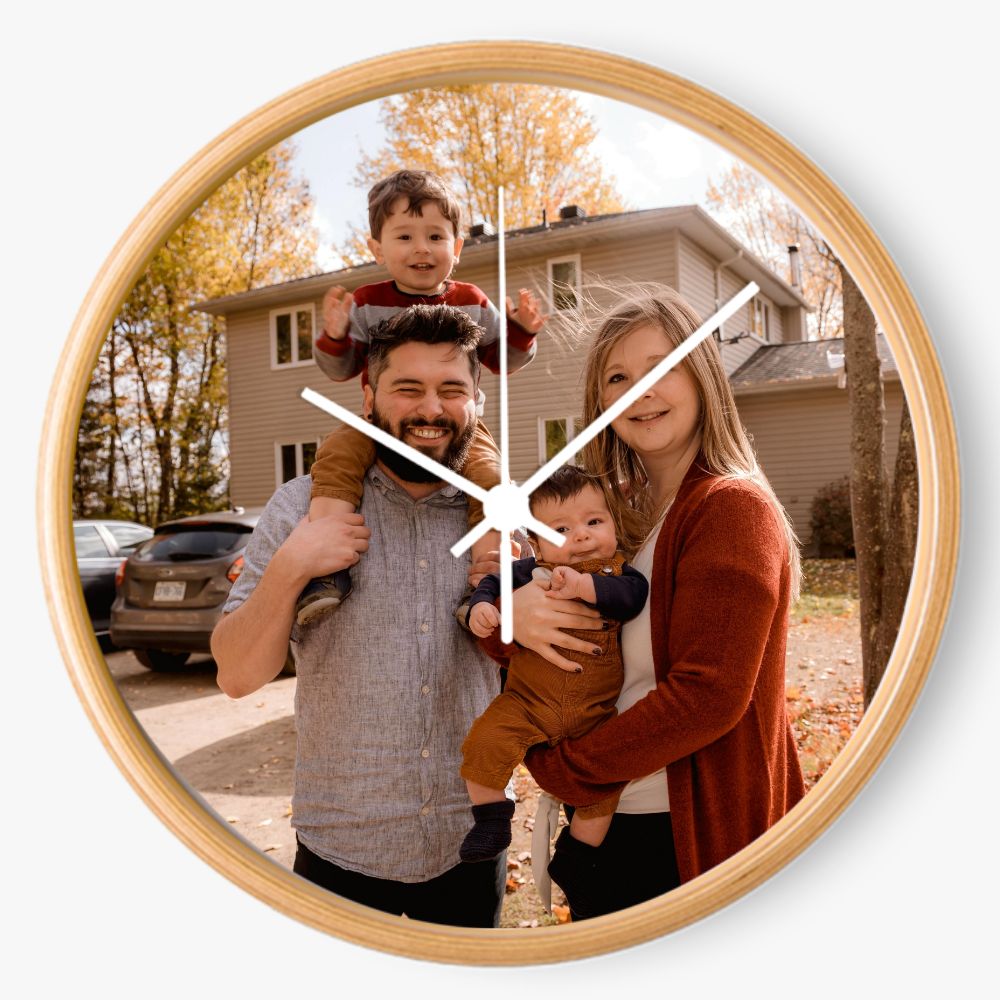 Family Photo Clock