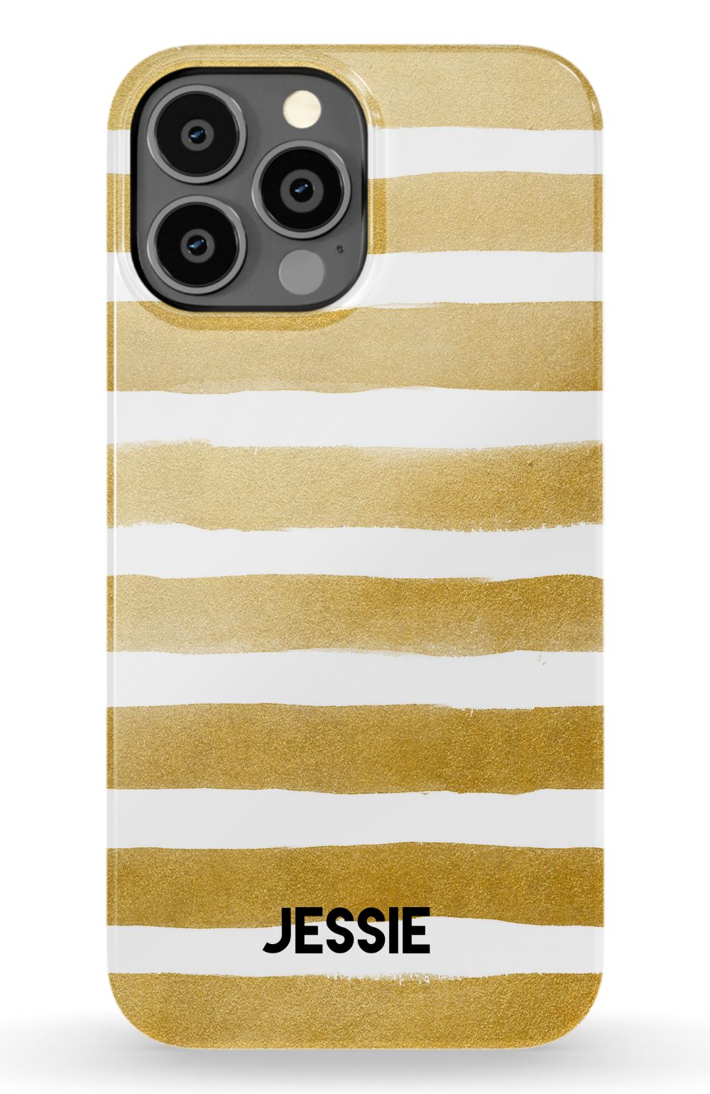 Personalized Gold Watercolor Phone Case