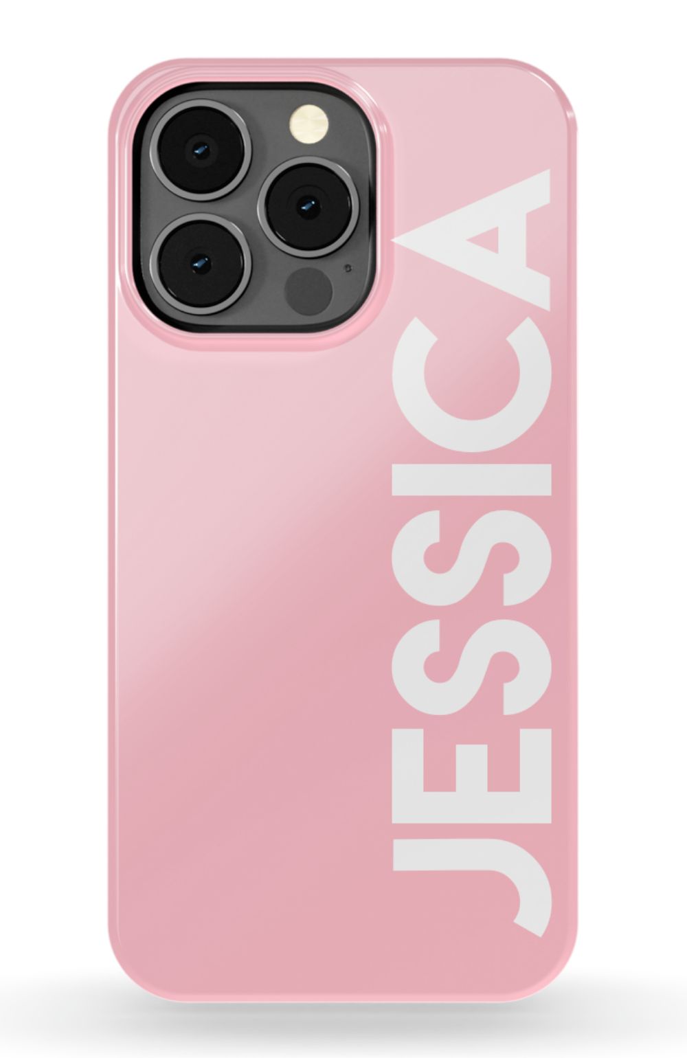 Personalized Solid Pink Phone Case