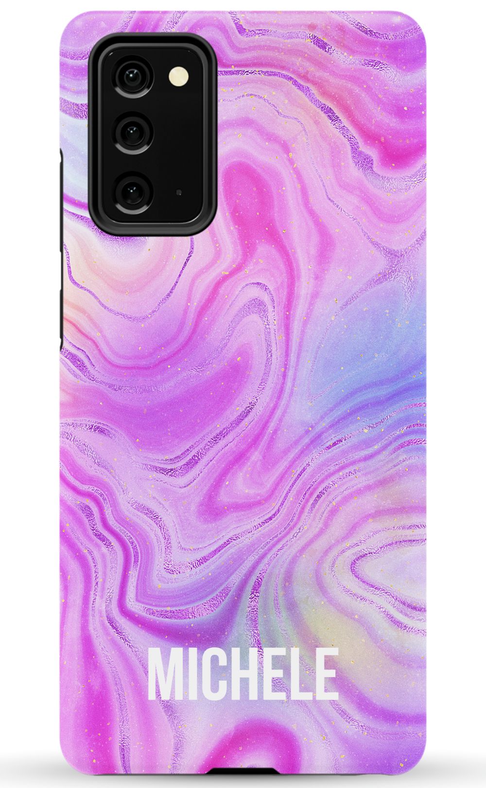 Personalized Pink Neon Emerald Phone Case