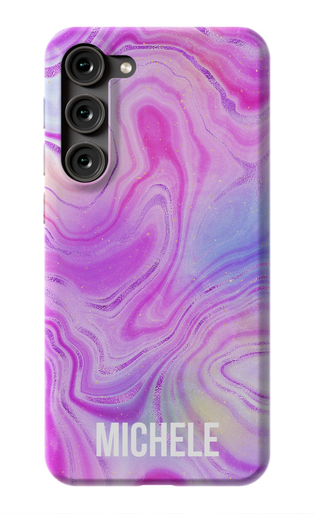 Personalized Pink Neon Emerald Phone Case