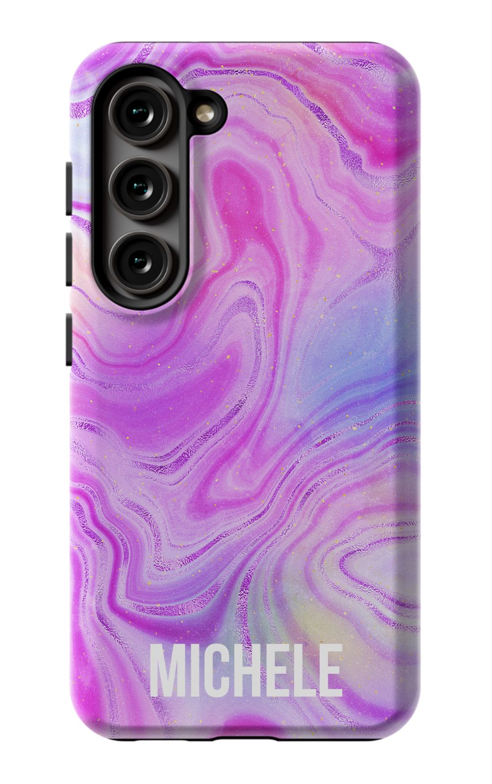 Personalized Pink Neon Emerald Phone Case