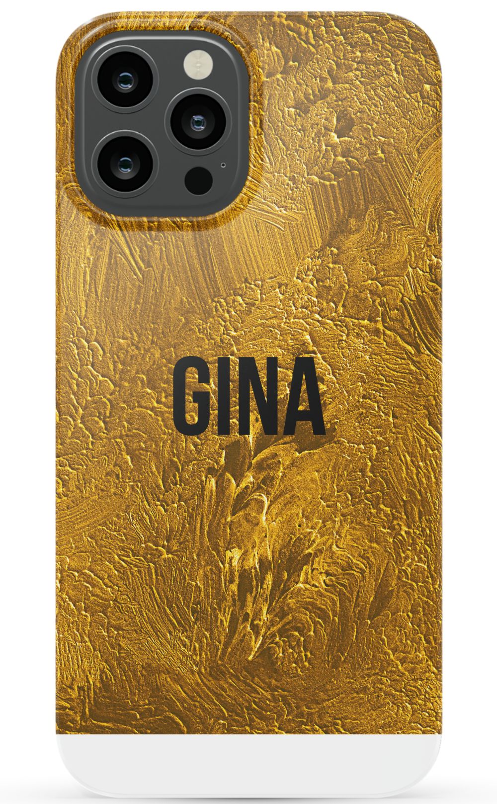Personalized Gold Foil Phone Case