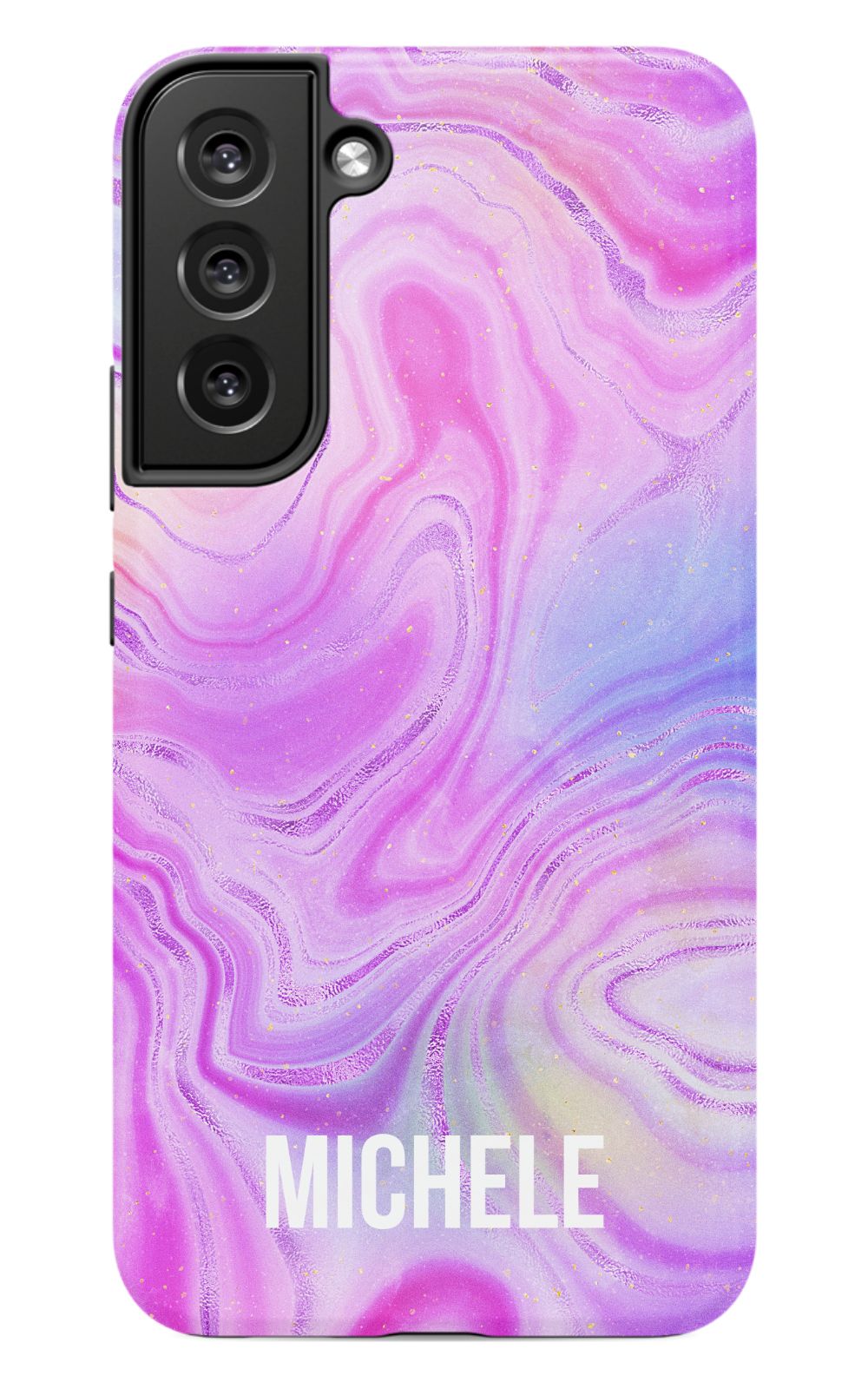 Personalized Pink Neon Emerald Phone Case