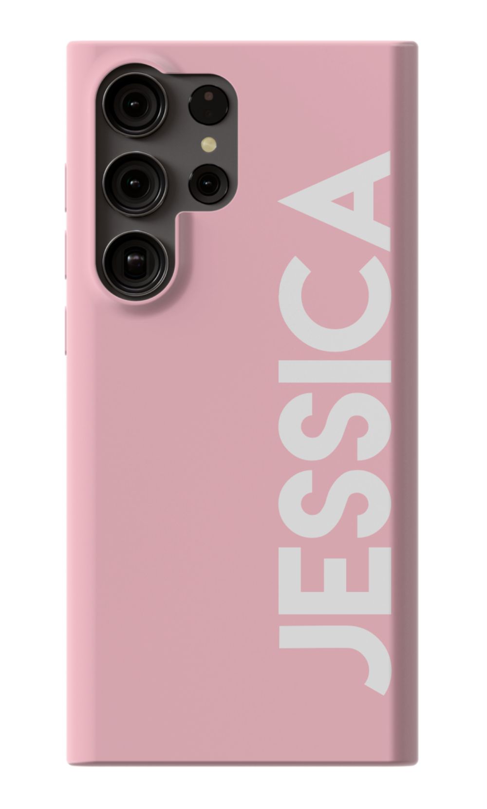 Personalized Solid Pink Phone Case