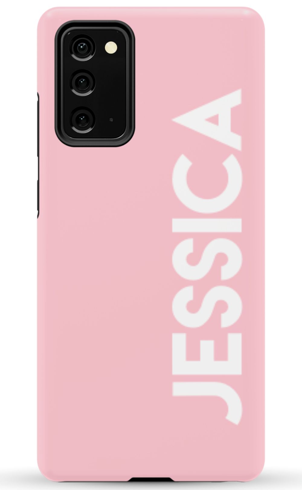 Personalized Solid Pink Phone Case