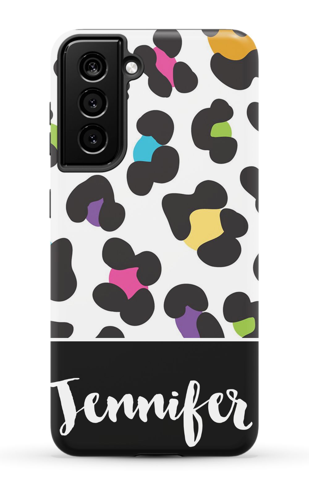 Personalized Colorful Leopard Phone Case