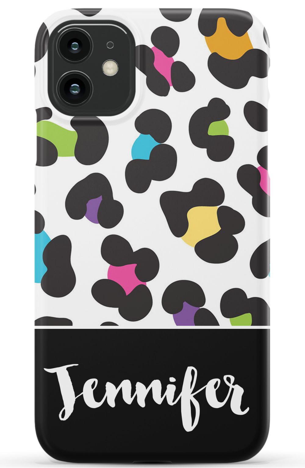 Personalized Colorful Leopard Phone Case