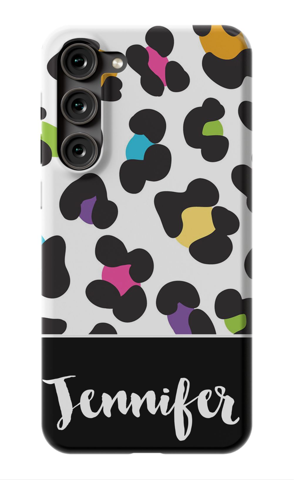 Personalized Colorful Leopard Phone Case