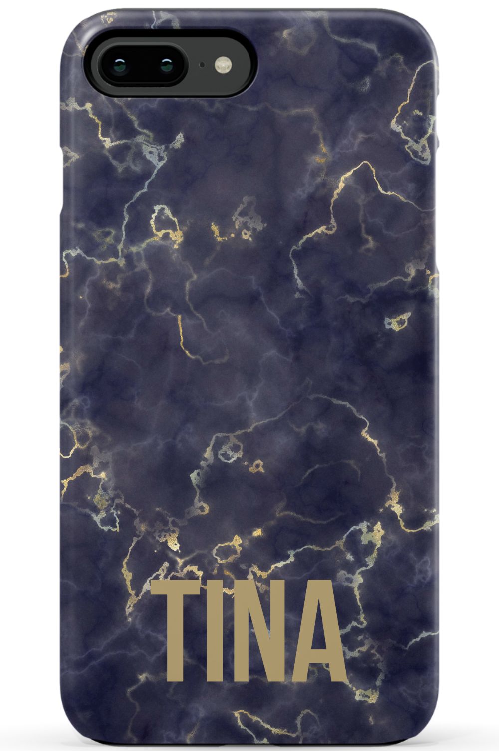 Personalized Blue Marble Phone Case