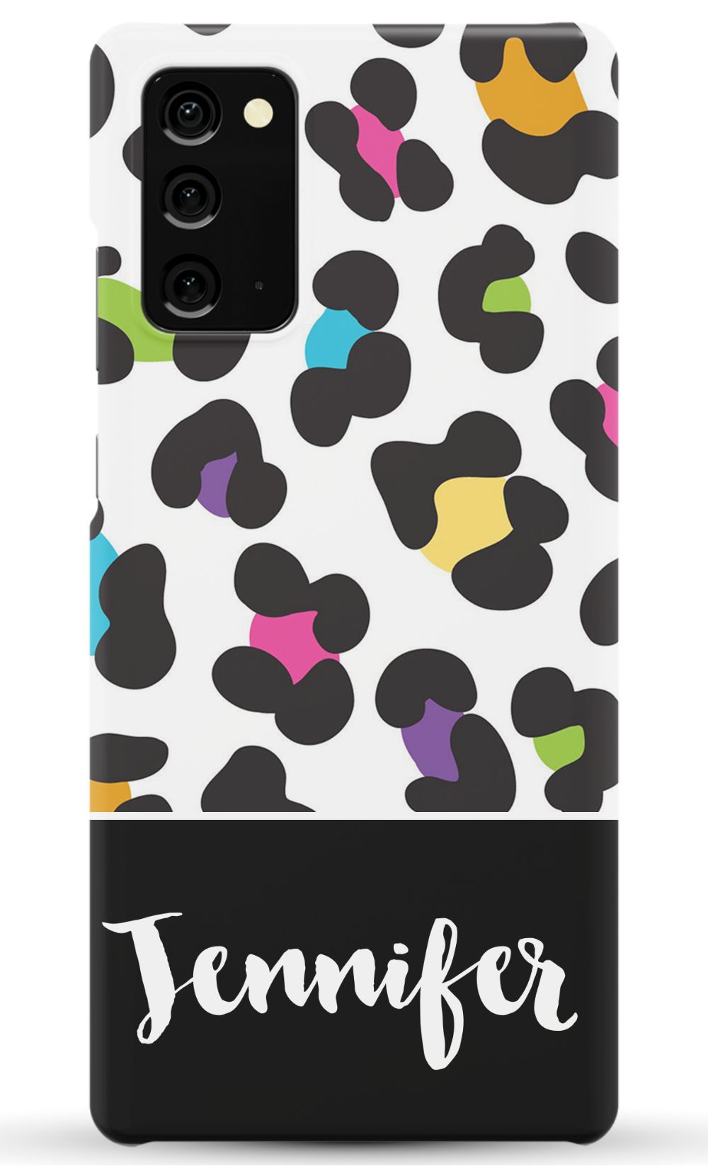 Personalized Colorful Leopard Phone Case