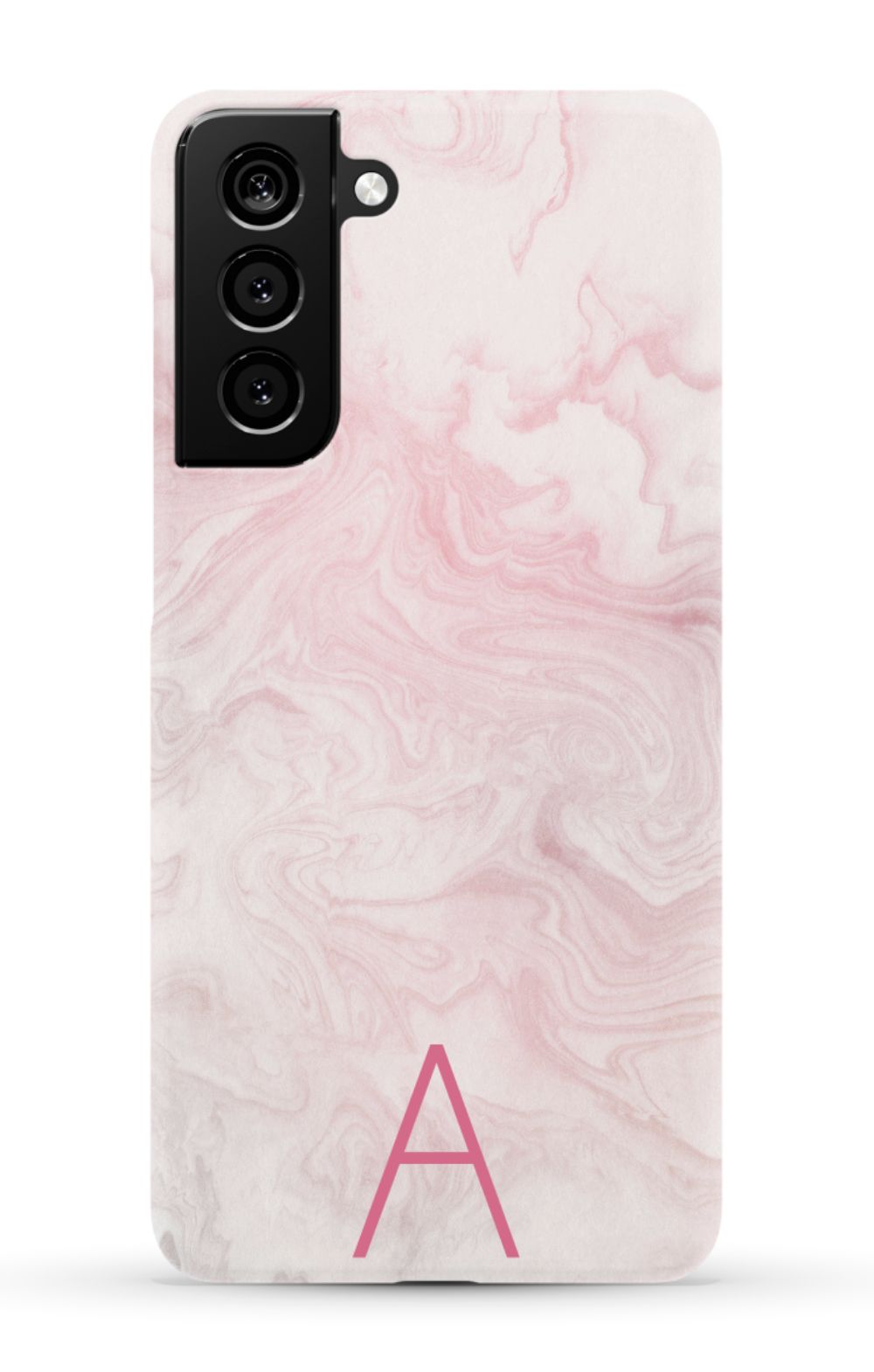 Pink Waves Monogram Phone Case