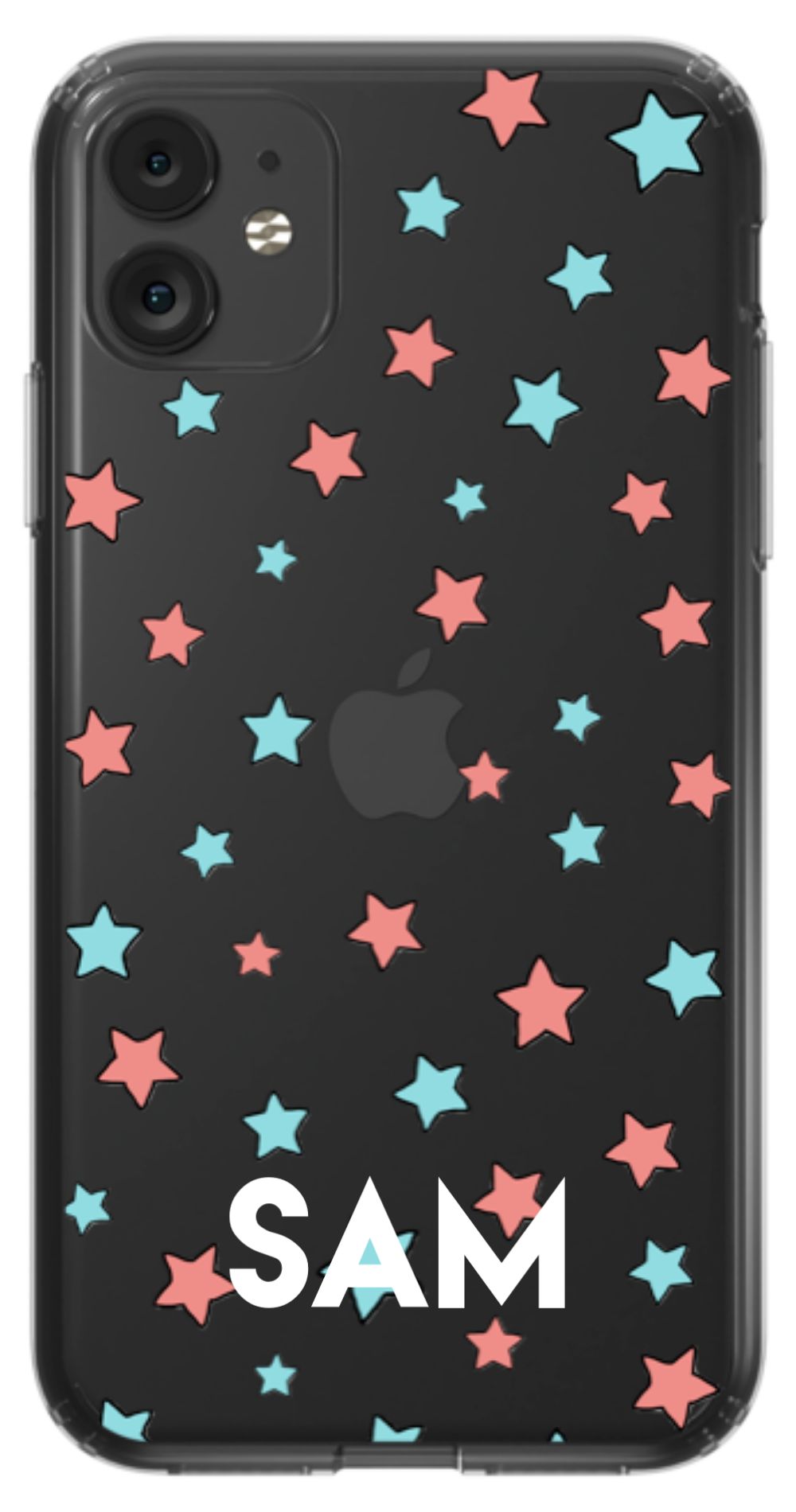 Stars Clear Case - Partner Design