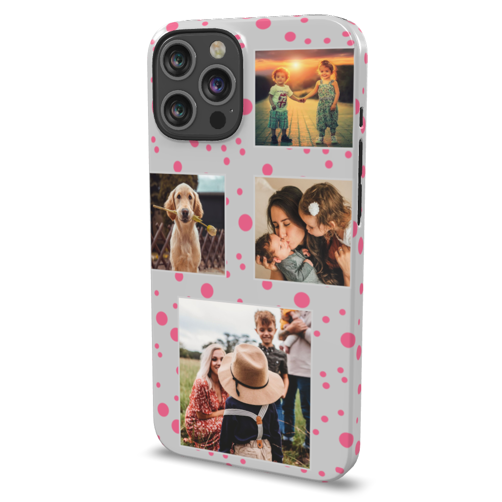 Personalized Gallery Polka Dot Phone Case