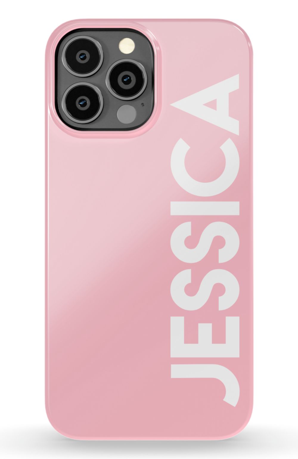 Personalized Solid Pink Phone Case