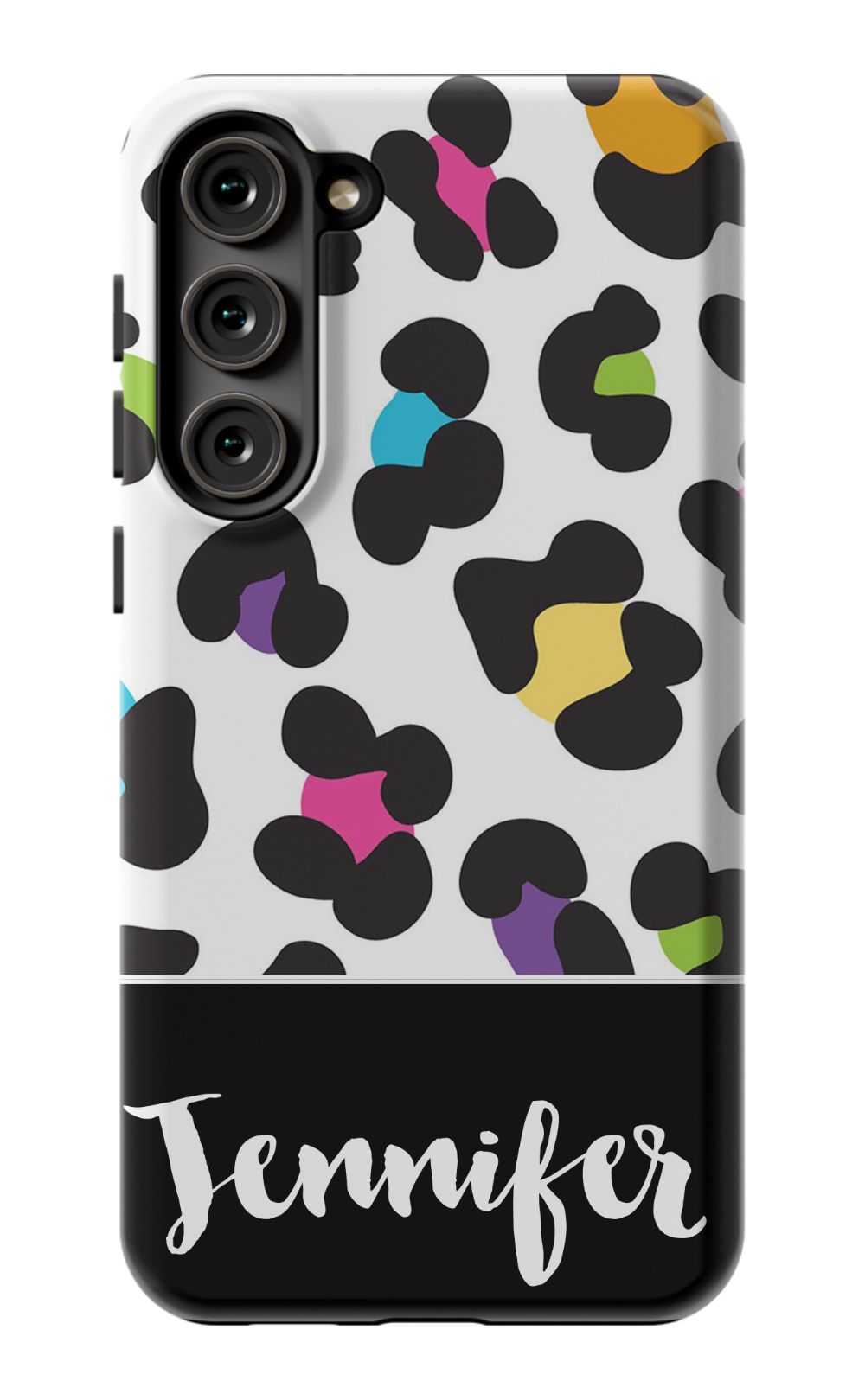 Personalized Colorful Leopard Phone Case