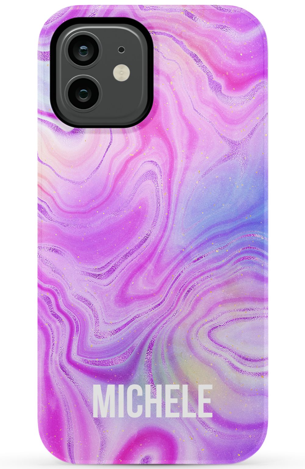 Personalized Pink Neon Emerald Phone Case