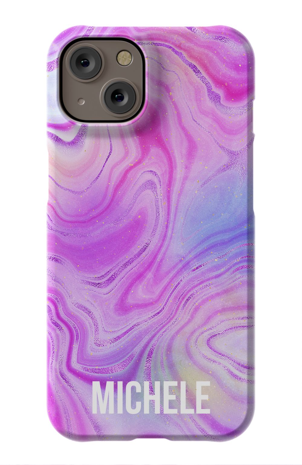 Personalized Pink Neon Emerald Phone Case