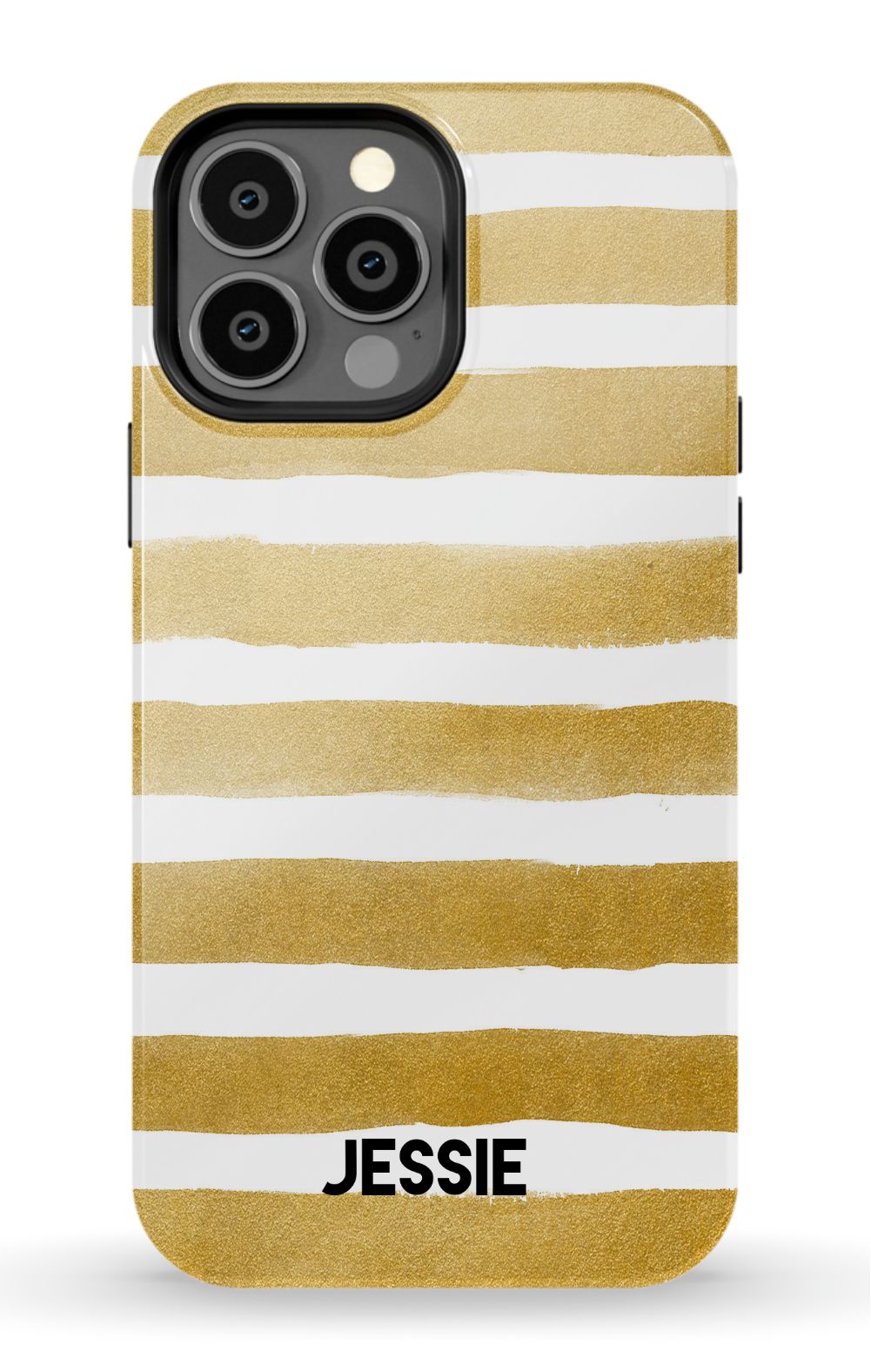 Personalized Gold Watercolor Phone Case