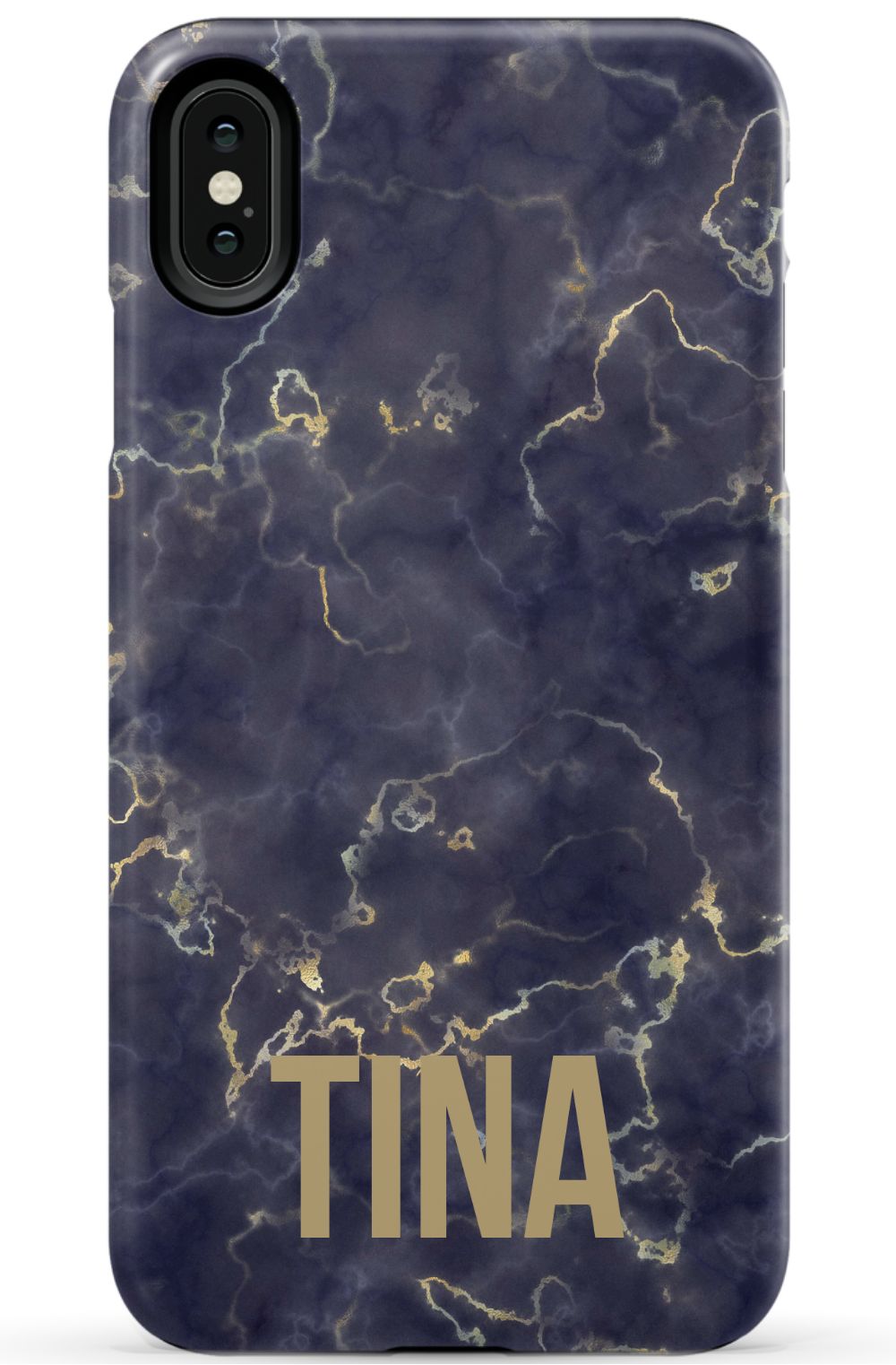 Personalized Blue Marble Phone Case