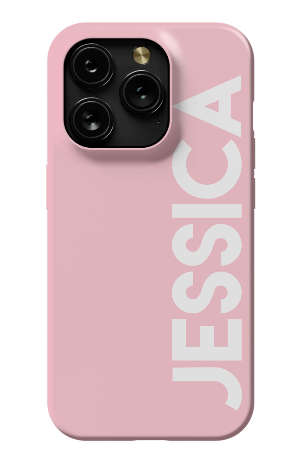 Personalized Solid Pink Phone Case