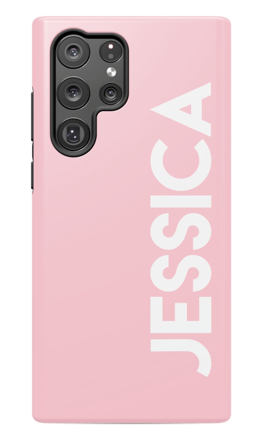 Personalized Solid Pink Phone Case