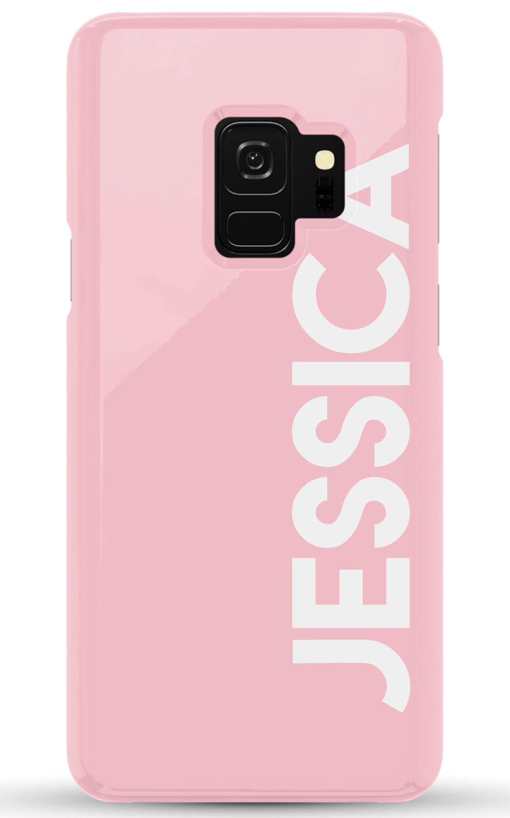 Personalized Solid Pink Phone Case