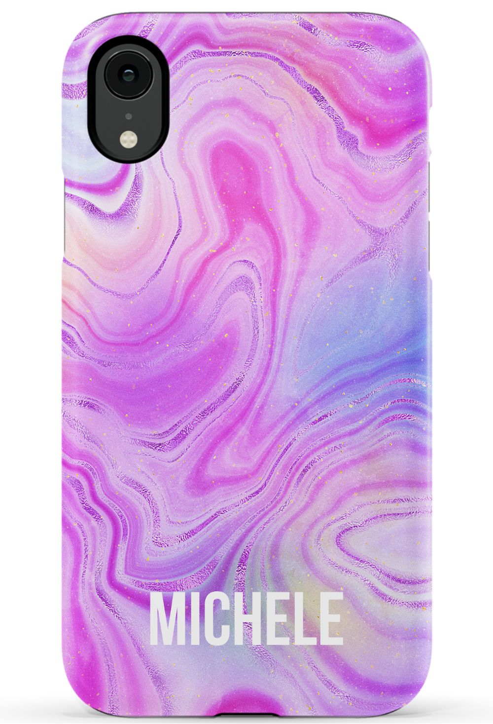 Personalized Pink Neon Emerald Phone Case