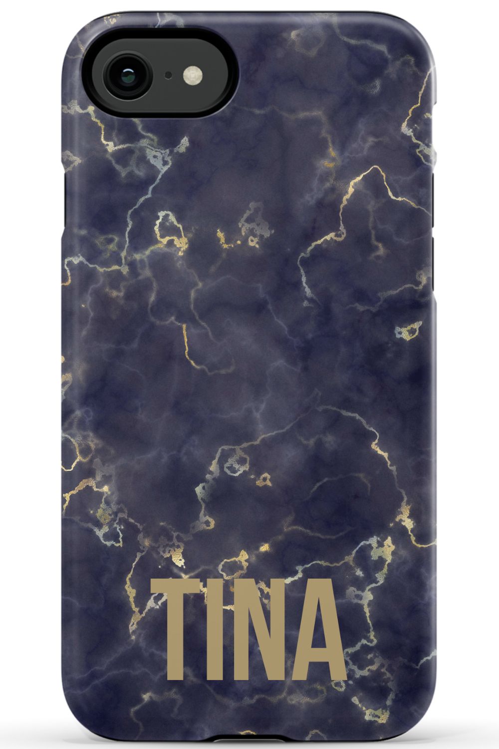 Personalized Blue Marble Phone Case