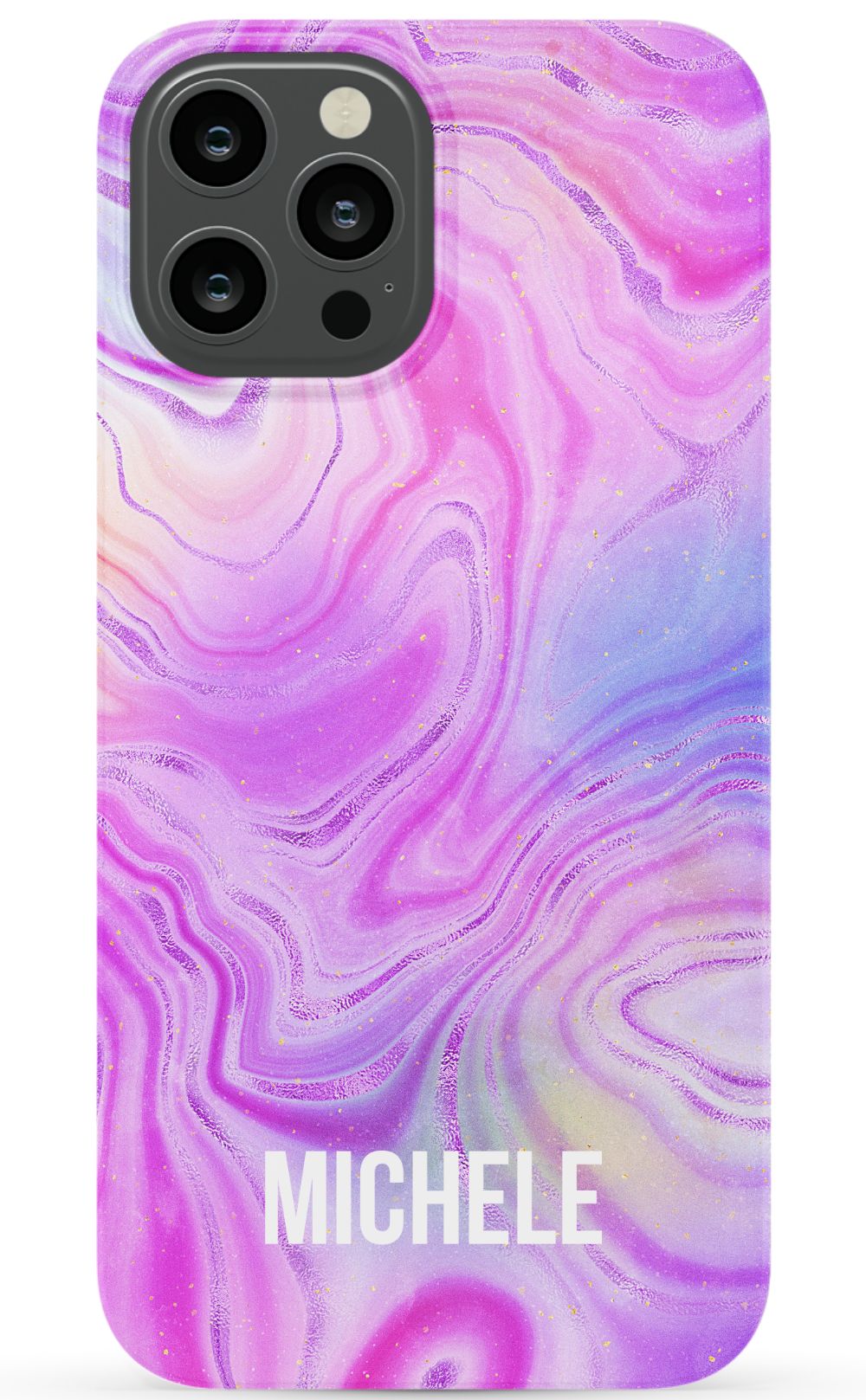 Personalized Pink Neon Emerald Phone Case