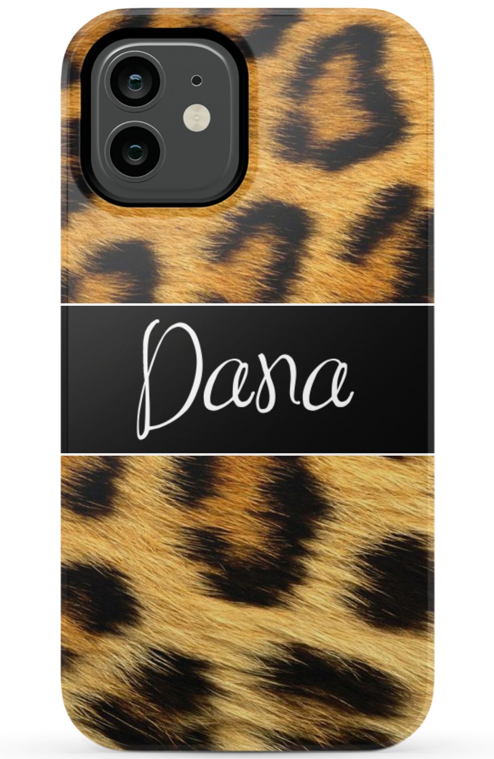 Personalized Leopard Fur Phone Case