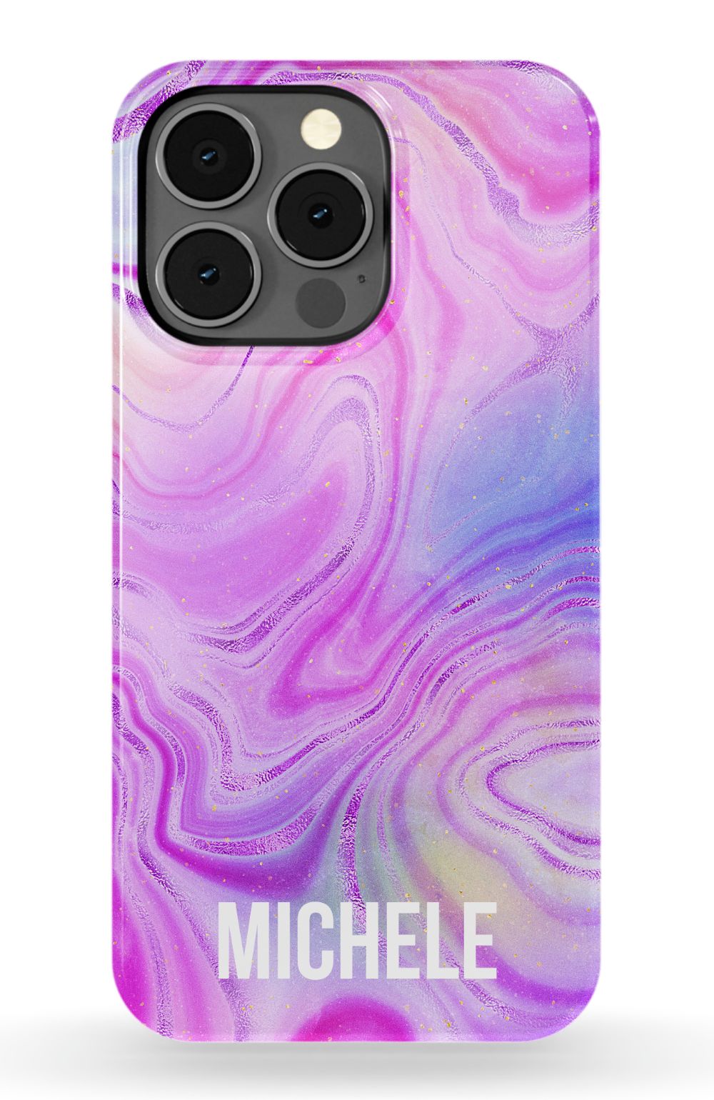 Personalized Pink Neon Emerald Phone Case