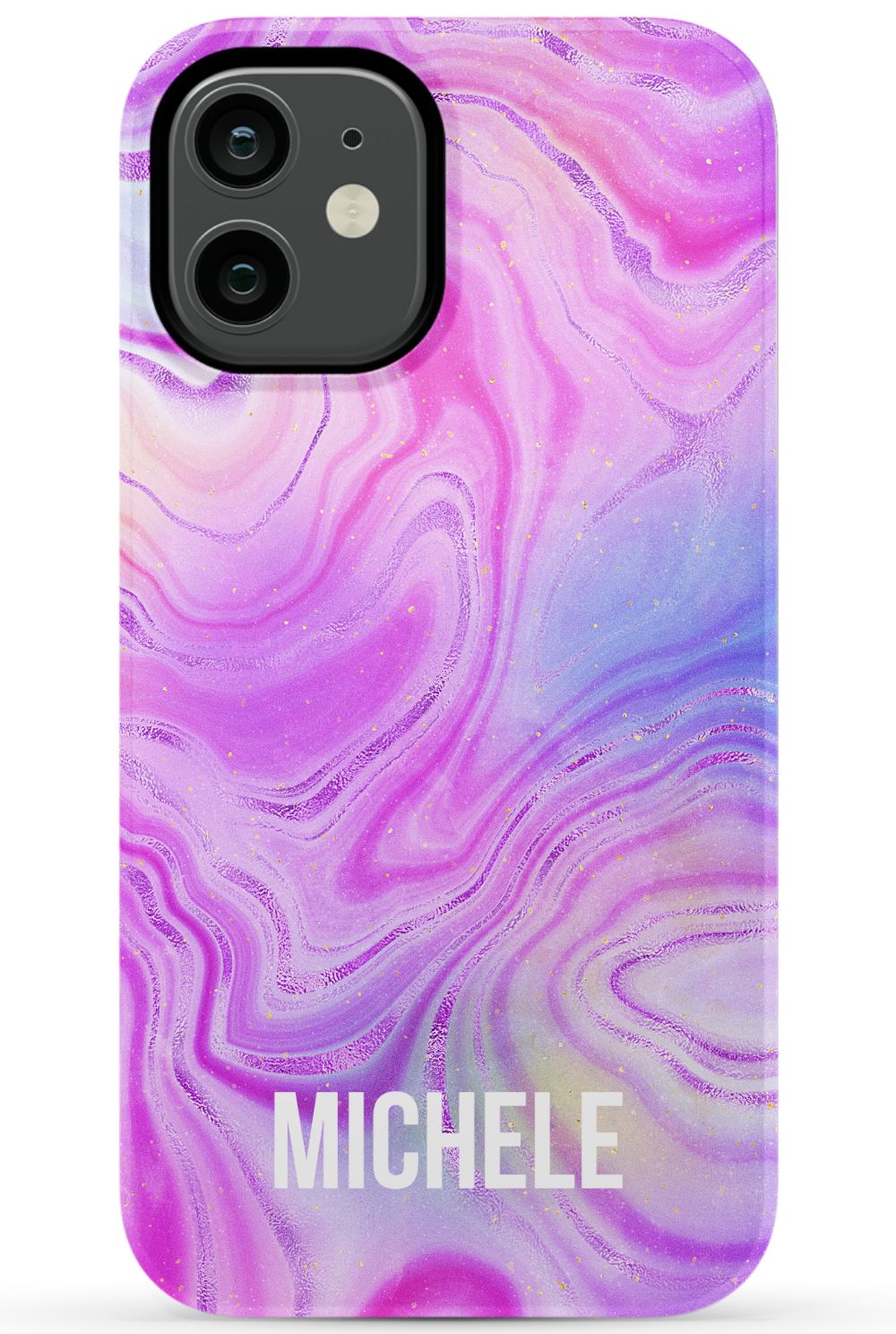 Personalized Pink Neon Emerald Phone Case