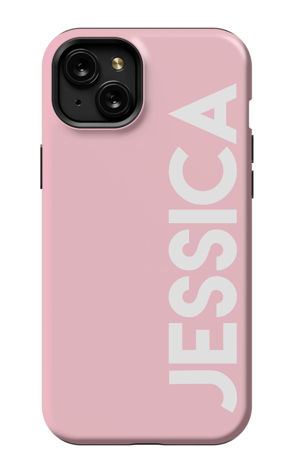 Personalized Solid Pink Phone Case