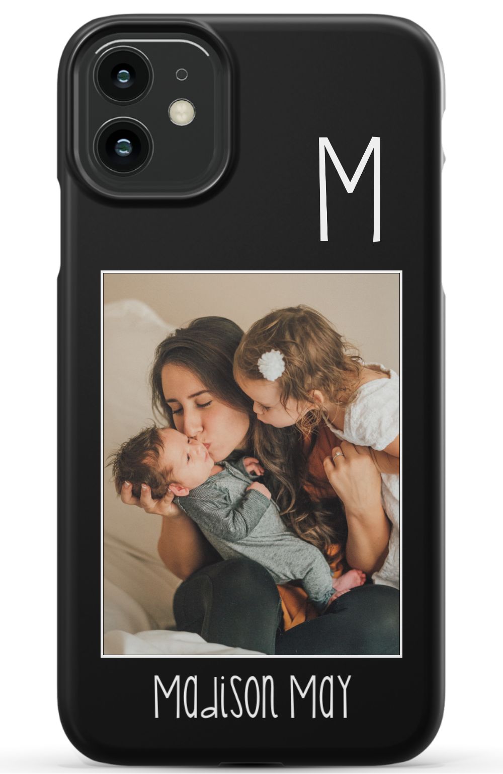 Personalized Photo with Initial Phone Case